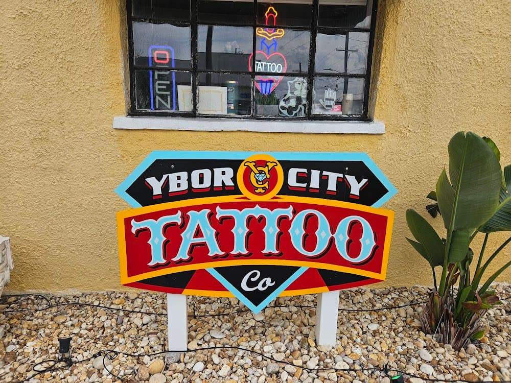 Tattoo studio interior